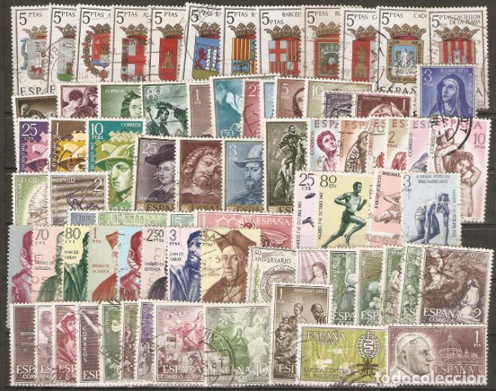 Sellos: A&Ntilde;O 1962 COMPLETO USADO - Foto 1
