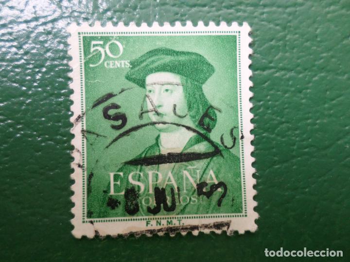 Sellos: -1952, V centenario nacimiento de fernando el catolico, edifil 1106