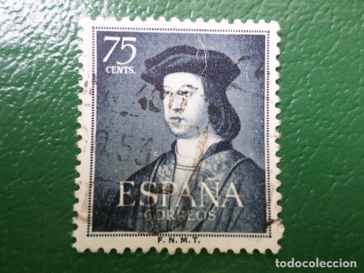 Sellos: -1952, V centenario nacimiento de fernando el catolico, edifil 1107