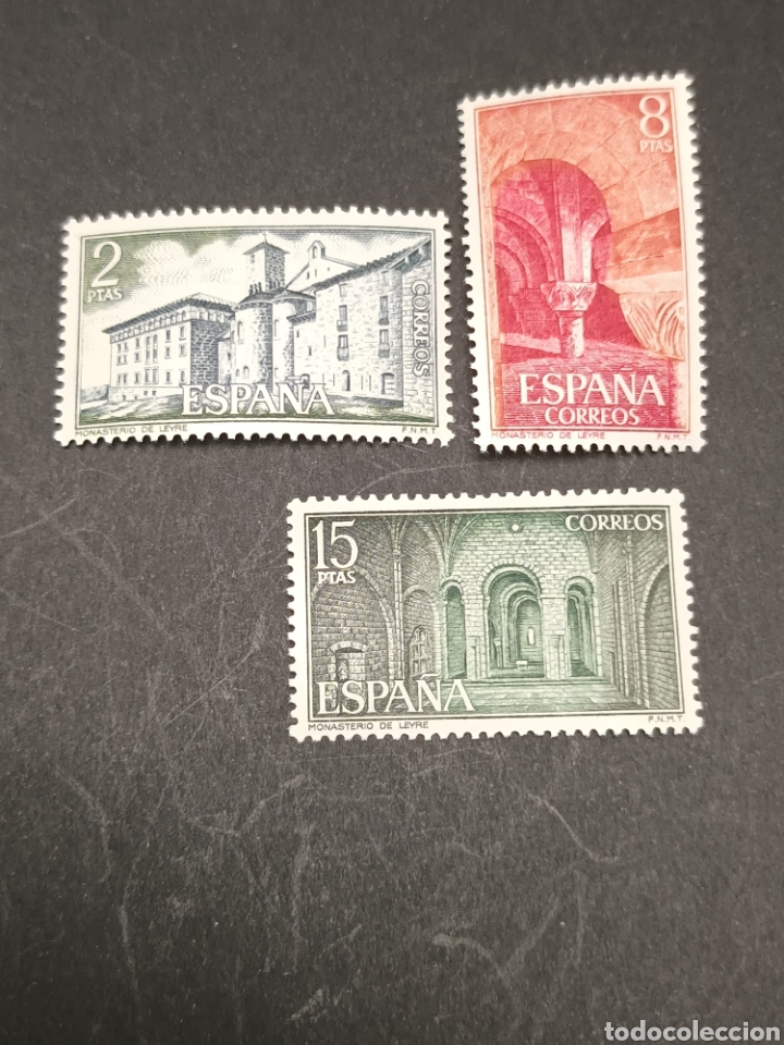 Sellos: 1974. 19 dic. MONASTERIO DE LEYRE. MNH. COMPLETA. - Foto 1