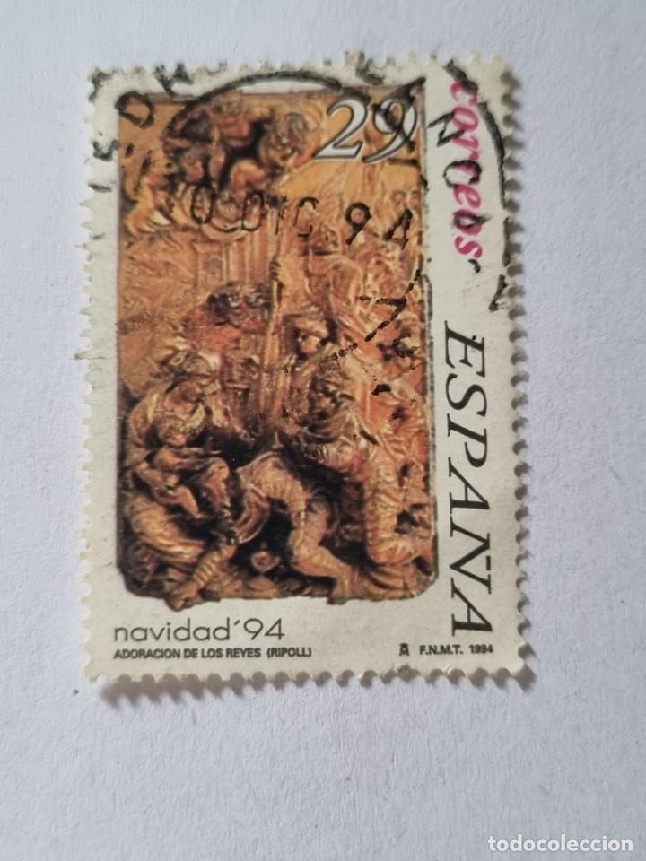 Sellos: Sello - CORREOS ESPA&Ntilde;A - NAVIDAD 1994 - (b40) - Foto 1