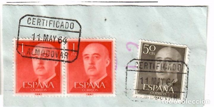 Stamps: FRANCO ALMODOVAR DEL CAMPO CIUDAD REAL 1964
