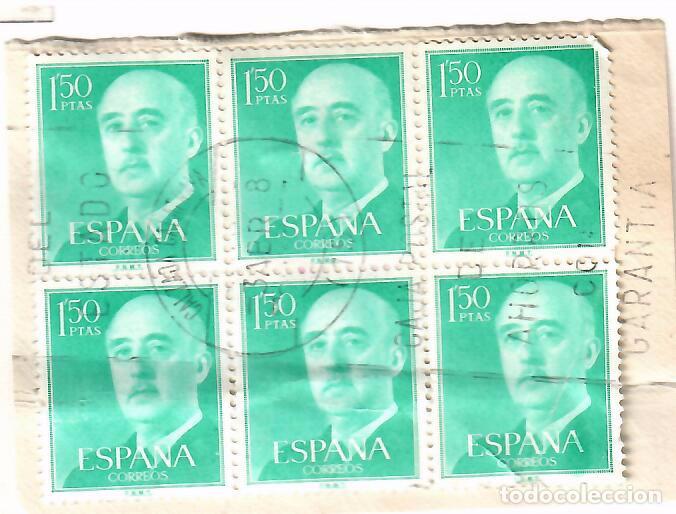 Sellos: FRANCO CALZADA DE CALATRAVA CIUDAD REAL - Foto 1
