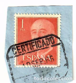 Sellos: FRANCO CEUTA 1966 CERTIFICADO - Foto 1