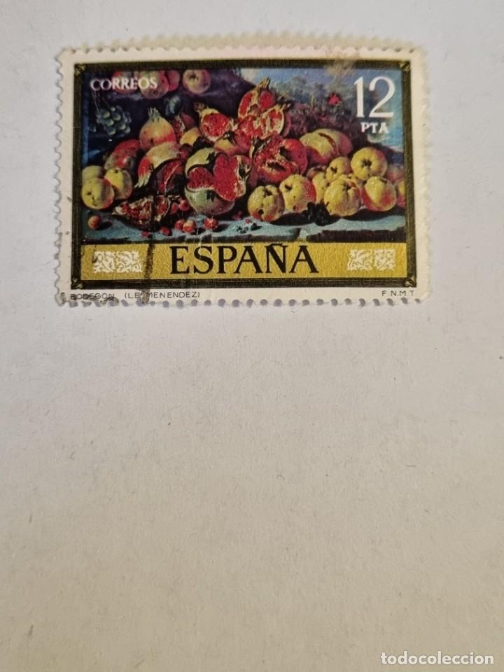 Sellos: Sello - CORREOS ESPA&Ntilde;A - BODEGON L.E. MENENDEZ (b.41) - Foto 1