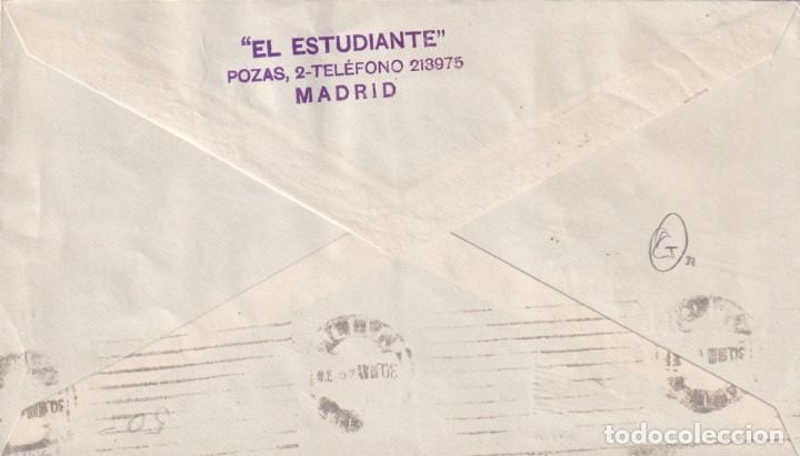 Sellos: Sobre Feria Nacional del Libro Mayo 1949 Madrid. - Foto 2