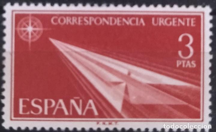 Sellos: Espa&ntilde;a 1965 Urgente. MNH ** - Foto 1