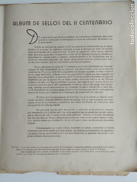 Sellos: Album de sellos del II Centenario - Foto 2