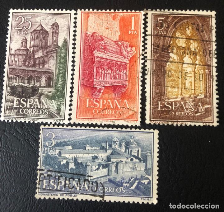 Sellos: ESPA&Ntilde;A 1963 EDIFIL 1494/1497 USADO - Foto 1