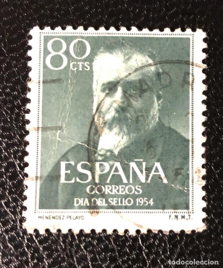 Sellos: ESPA&Ntilde;A 1954 EDIFIL 1142 USADO - Foto 1