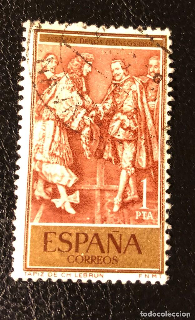 Sellos: ESPA&Ntilde;A 1959 EDIFIL 1249 USADO - Foto 1