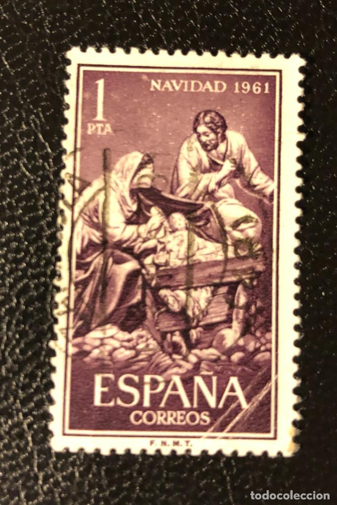 Sellos: ESPA&Ntilde;A 1961 EDIFIL 1400 USADO - Foto 1