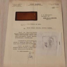 Sellos: CARTA COMERCIAL CON SELLO DE JOSE IBAÑEZ. MADRID 1954.. Lote 345356813
