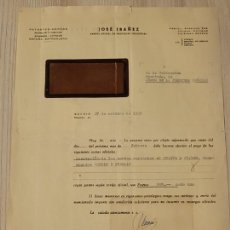 Sellos: CARTA COMERCIAL CON SELLO DE JOSE IBAÑEZ. MADRID 1953.. Lote 345357178