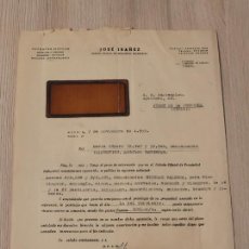 Sellos: CARTA COMERCIAL CON SELLO DE JOSE IBAÑEZ. MADRID 1953.. Lote 345357218