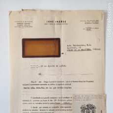Sellos: CARTA COMERCIAL CON SELLO DE JOSE IBAÑEZ. MADRID 1955.. Lote 345486868