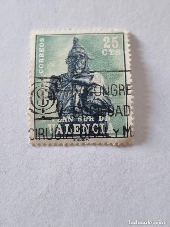 Sellos: Sello - CORREOS ESPA&Ntilde;A - VALENCIA (b.44) - Foto 1