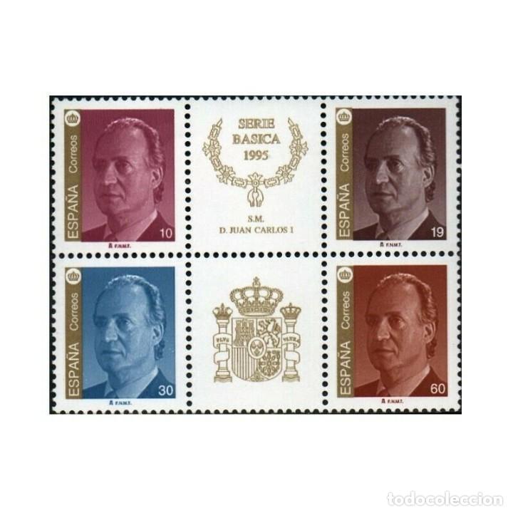 Sellos: ESPA&Ntilde;A 1995 N&ordm; 03378A/81A BLOQUE BASICA - Foto 1