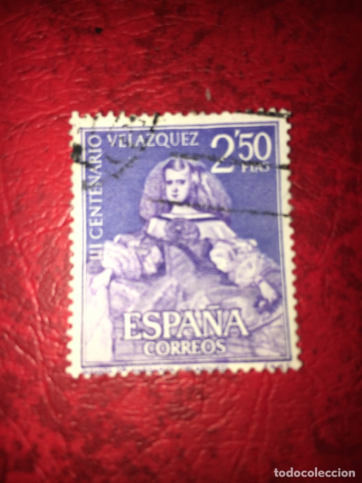 Sellos: SELLO III CENTENARIO VEL&Aacute;ZQUEZ Espa&ntilde;a Correos - Foto 1