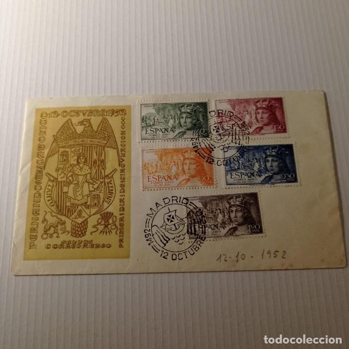 Sellos: Spain 1952 - Edifil 1111/1115 FDC - Foto 1