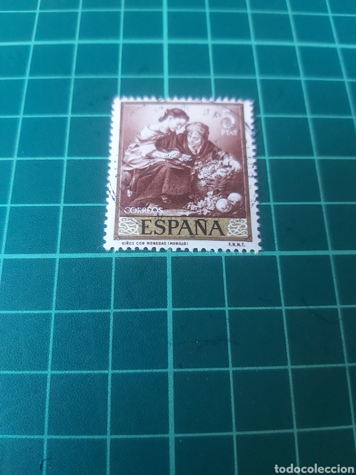 Sellos: Murillo edifil 1279 usado lujo 1964 Espa&ntilde;a - Foto 1