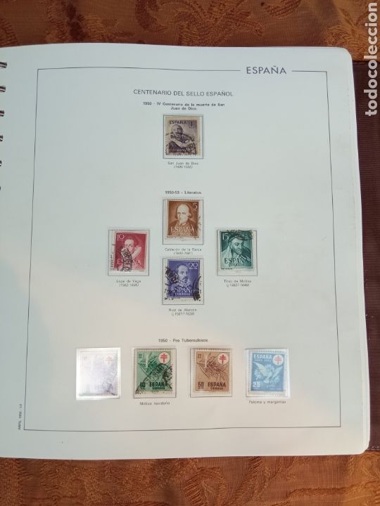 Sellos: SELLOS DE ESPA&Ntilde;A,a&ntilde;o 1950 - Foto 1