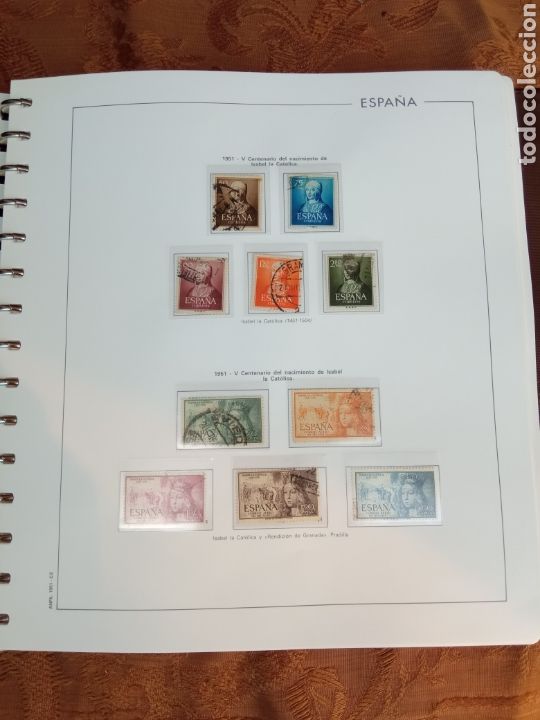 Sellos: SELLOS DE ESPA&Ntilde;A,a&ntilde;o1951 - Foto 1