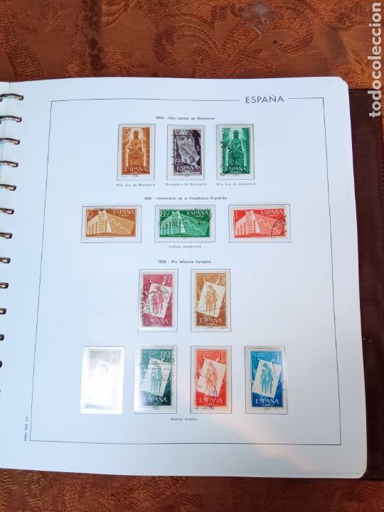 Sellos: SELLOS DE ESPA&Ntilde;A,a&ntilde;o1956 - Foto 1