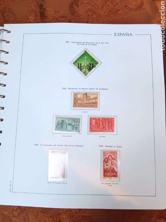 Sellos: SELLOS DE ESPA&Ntilde;A ,a&ntilde;o 1959 - Foto 2