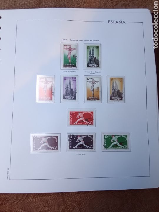 Sellos: SELLOS DE ESPA&Ntilde;A,a&ntilde;o1960 - Foto 1