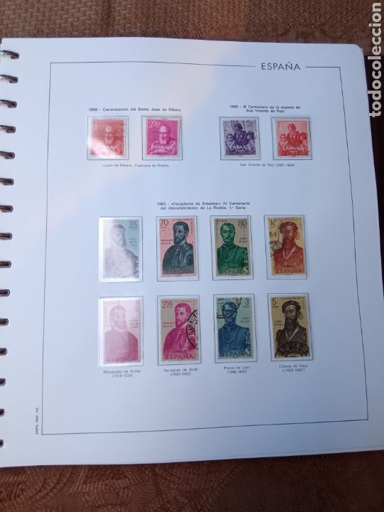 Sellos: SELLOS USADOS DE ESPA&Ntilde;A,a&ntilde;o1960 - Foto 1