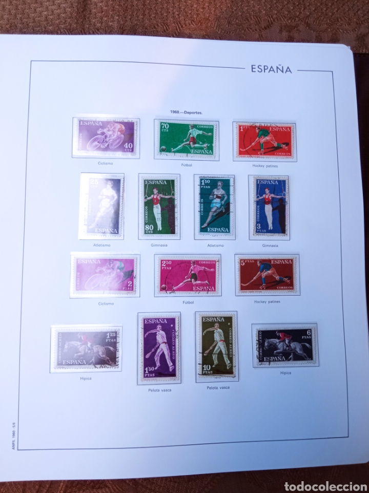 Sellos: SELLOS DE ESPA&Ntilde;A,a&ntilde;o1960 - Foto 1