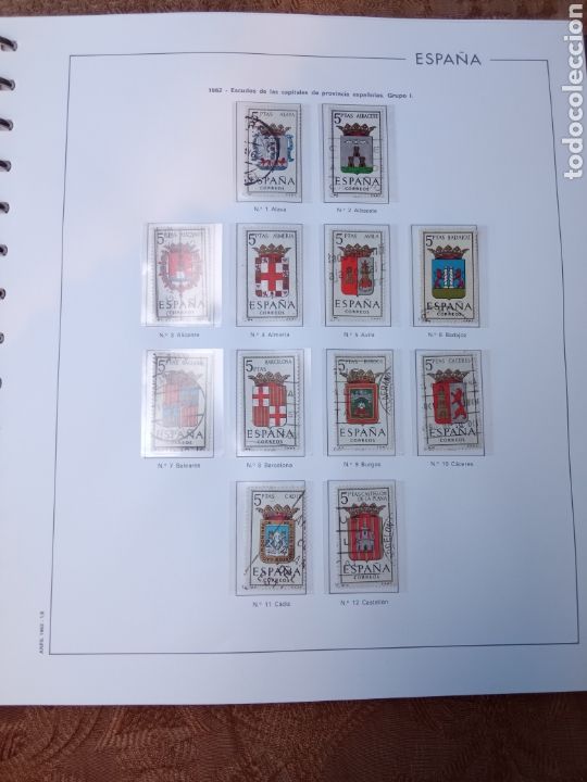 Sellos: SELLOS DE ESPA&Ntilde;A,a&ntilde;o1962 - Foto 1