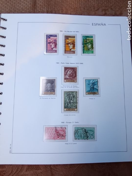 Sellos: SELLOS DE ESPA&Ntilde;A,a&ntilde;o 1962 - Foto 1
