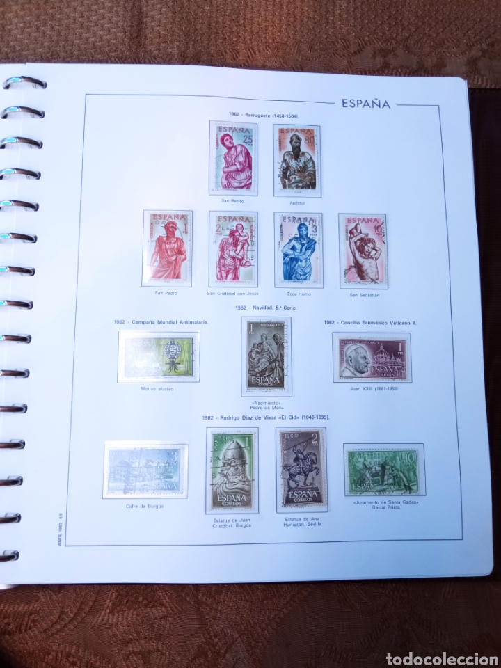 Sellos: SELLOS DE ESPA&Ntilde;A,a&ntilde;o1962 - Foto 1