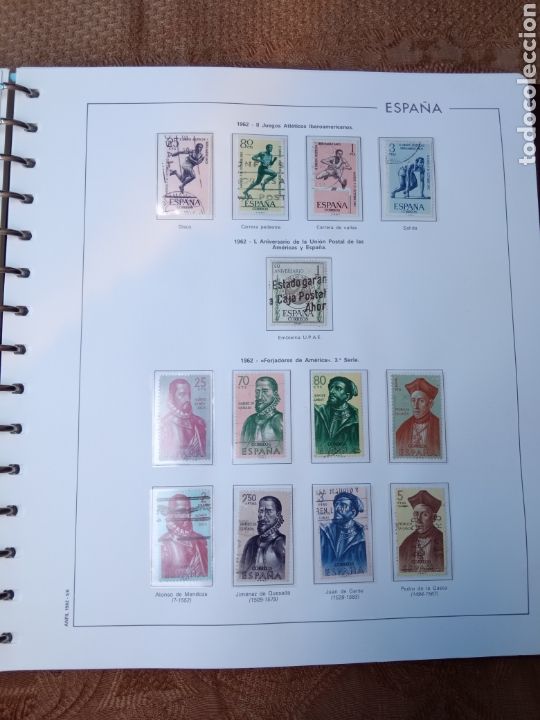 Sellos: SELLOS DE ESPA&Ntilde;A,a&ntilde;o1962 - Foto 1