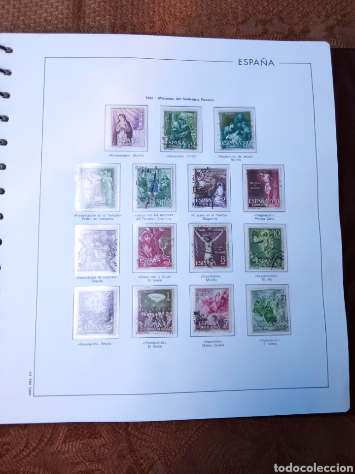 Sellos: SELLOS DE ESPA&Ntilde;A,a&ntilde;o1962 - Foto 1