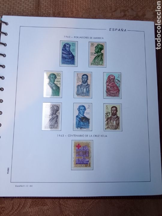 Sellos: SELLOS DE ESPA&Ntilde;A,a&ntilde;o1963 - Foto 1