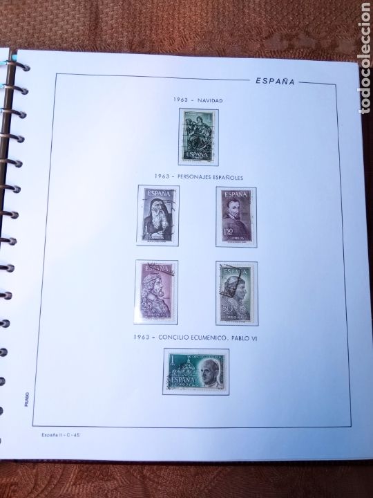 Sellos: SELLOS DE ESPA&Ntilde;A,a&ntilde;o 1963-64 - Foto 1