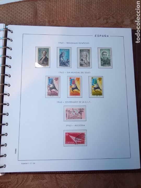 Sellos: SELLOS DE ESPA&Ntilde;A,a&ntilde;o1965 - Foto 2