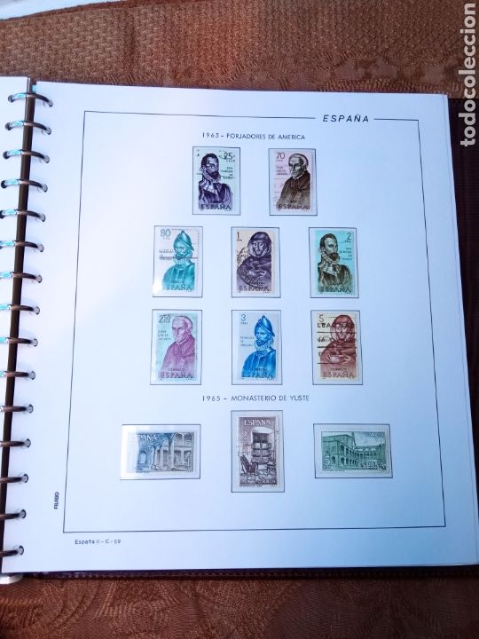 Sellos: SELLOS DE ESPA&Ntilde;A ,a&ntilde;o 1965 - Foto 1
