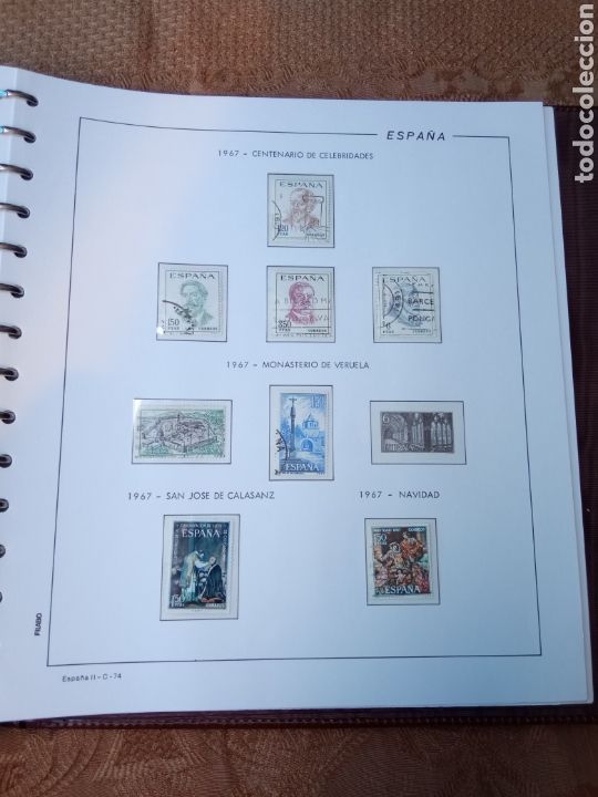 Sellos: SELLOS DE ESPA&Ntilde;A,a&ntilde;o 1967 - Foto 2