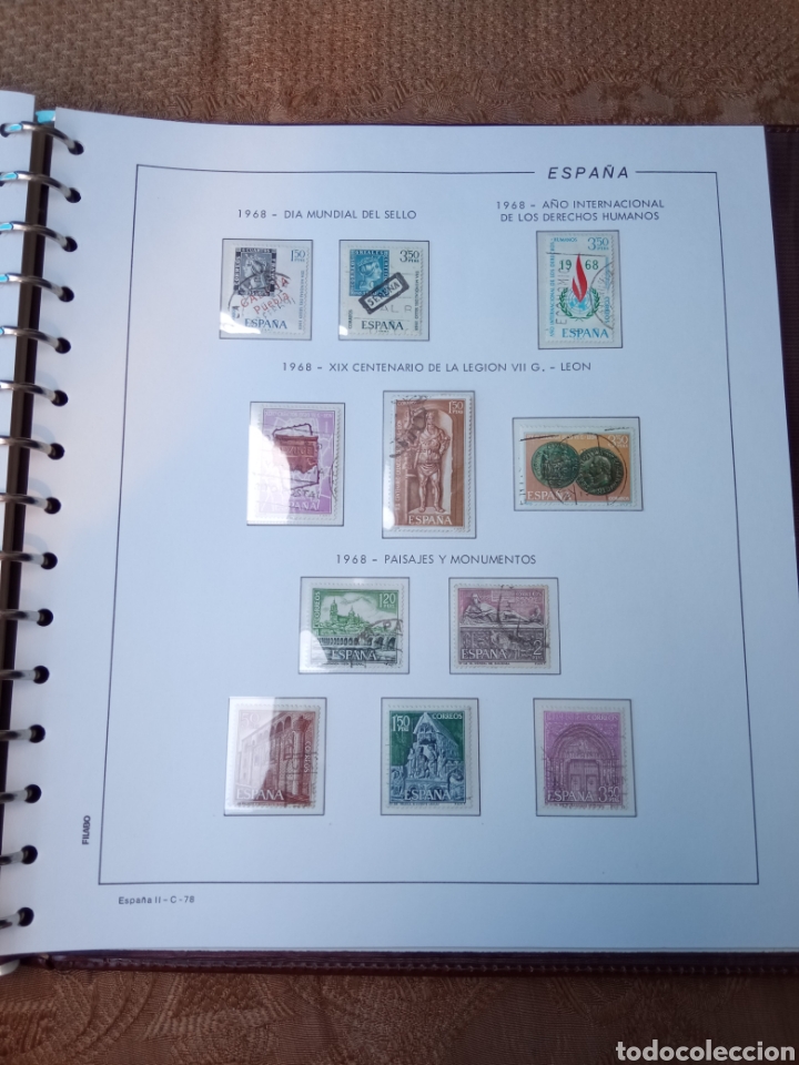 Sellos: SELLOS DE ESPA&Ntilde;A,a&ntilde;o 1968 - Foto 2