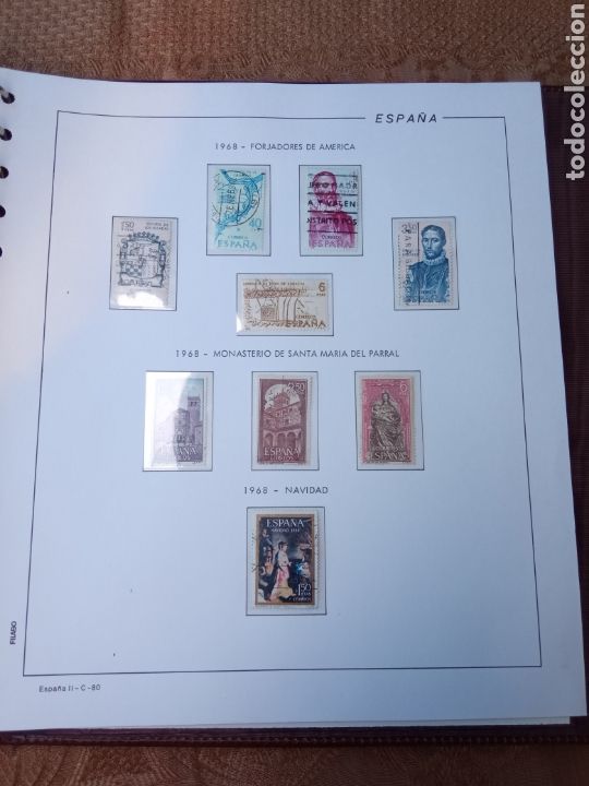 Sellos: SELLOS DE ESPA&Ntilde;A,a&ntilde;o1968 - Foto 2