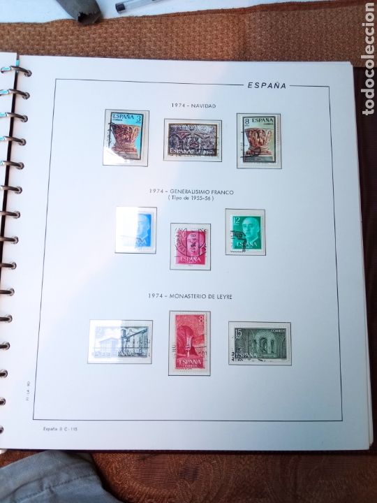 Sellos: SELLOS DE WSPA&Ntilde;A,a&ntilde;o1974-75 - Foto 1