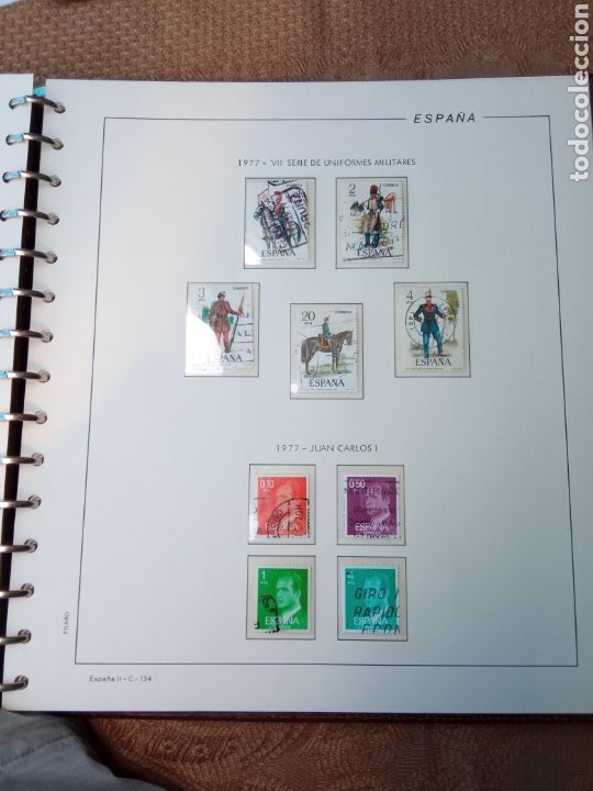 Sellos: SELLOS DE ESPA&Ntilde;A,a&ntilde;o1976-77 - Foto 3