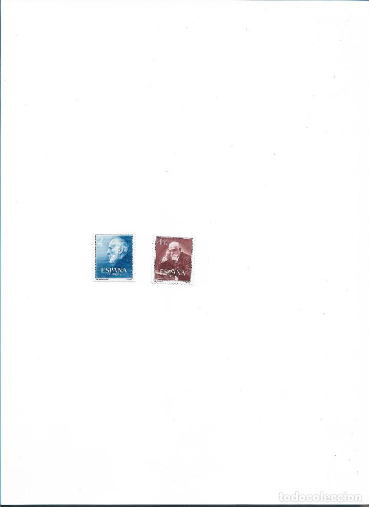 Sellos: Ram&oacute;n y Cajal y Ferr&aacute;n.1952. Nuevos MNH. - Foto 1
