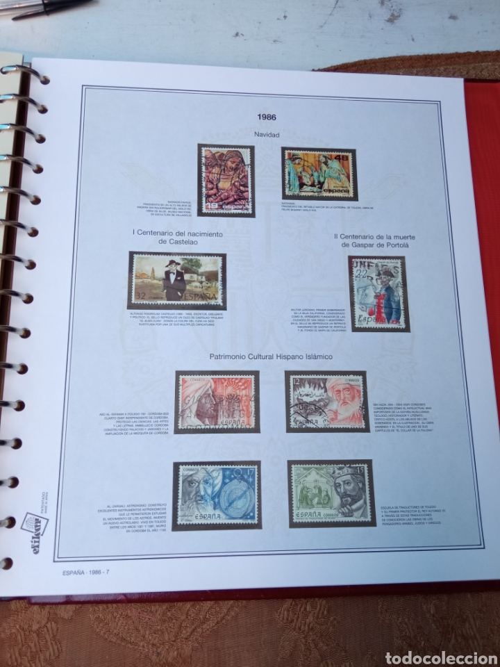 Sellos: SELLOS DE ESPA&Ntilde;A ,a&ntilde;o 1986-87 - Foto 1