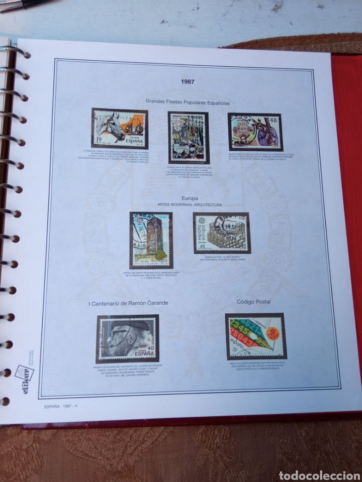 Sellos: SELLOS DE ESPA&Ntilde;A,a&ntilde;o1987 - Foto 2