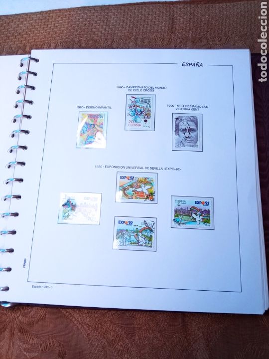 Sellos: SELLOS DE ESPA&Ntilde;A,a&ntilde;o 1989-90 - Foto 3